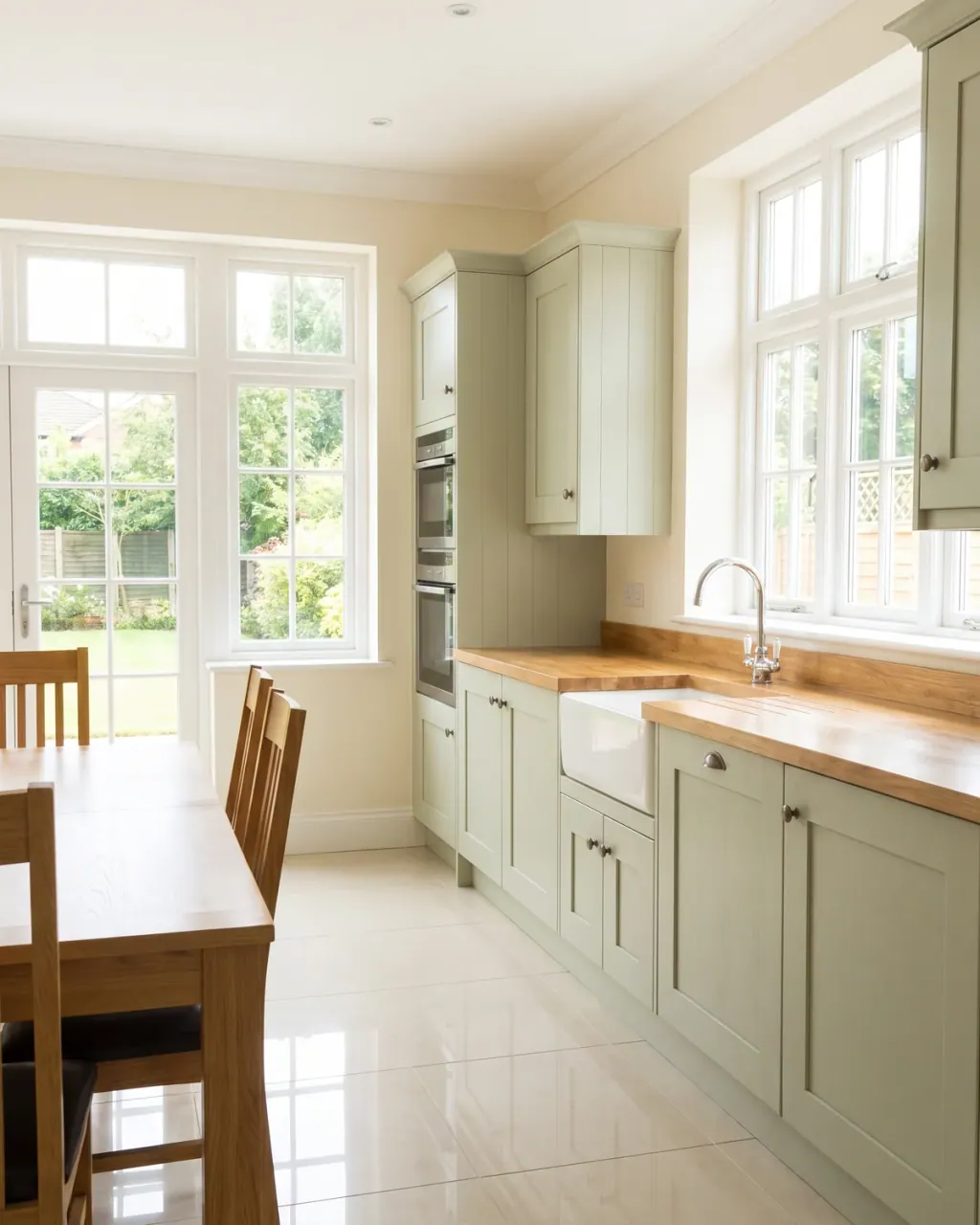 A spotless kitchen after an end of tenancy clean